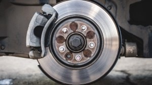 Car rotor and disc brake pads