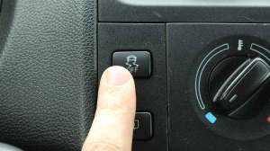 Electronic Stability Control Button